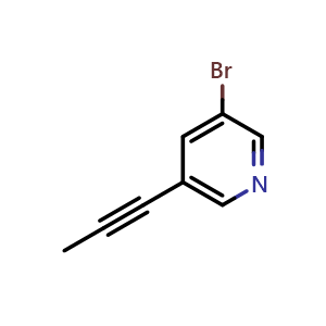 3-bromo-5-(prop-1-yn-1-yl)pyridine