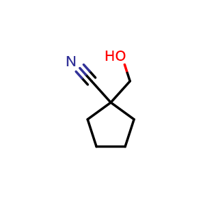 1-(hydroxymethyl)cyclopentane-1-carbonitrile