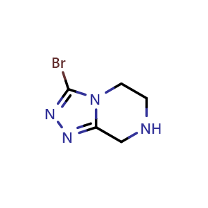 3-bromo-5H,6H,7H,8H-[1,2,4]triazolo[4,3-a]pyrazine