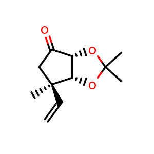 (3aR,4R,6aR)-2,2,4-trimethyl-4-vinyl-5,6a-dihydro-3aH-cyclopenta[d][1,3]dioxol-6-one