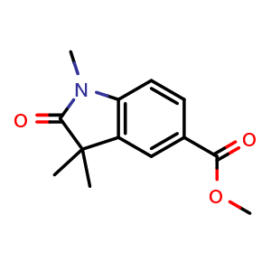 methyl 1,3,3-trimethyl-2-oxo-2,3-dihydro-1H-indole-5-carboxylate