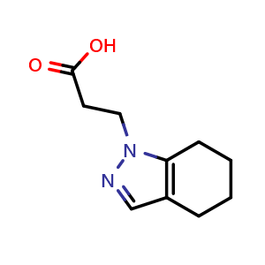3-(4,5,6,7-tetrahydro-1H-indazol-1-yl)propanoic acid