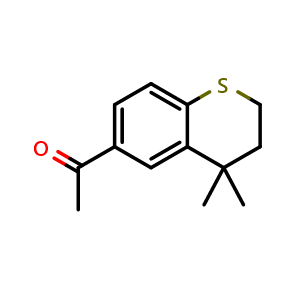 1-(4,4-dimethyl-3,4-dihydro-2H-1-benzothiopyran-6-yl)ethan-1-one