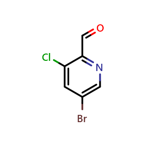 5-bromo-3-chloropyridine-2-carbaldehyde