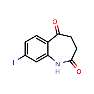8-iodo-2,3,4,5-tetrahydro-1H-1-benzazepine-2,5-dione