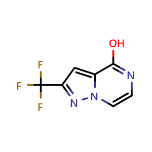 2-(trifluoromethyl)pyrazolo[1,5-a]pyrazin-4-ol