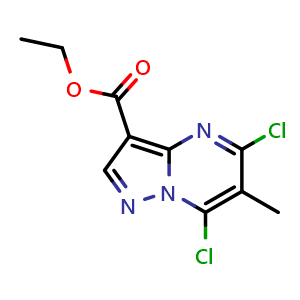 ethyl 5,7-dichloro-6-methylpyrazolo[1,5-a]pyrimidine-3-carboxylate