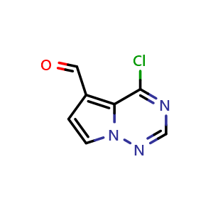 4-chloropyrrolo[2,1-f][1,2,4]triazine-5-carbaldehyde