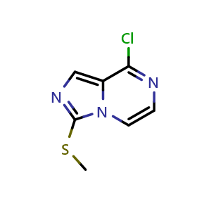 8-chloro-3-(methylsulfanyl)imidazo[1,5-a]pyrazine