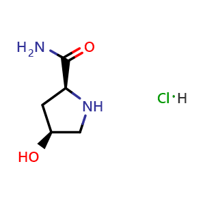 (2S,4S)-4-hydroxypyrrolidine-2-carboxamide hydrochloride
