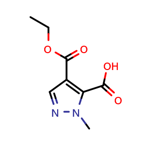 4-(ethoxycarbonyl)-1-methyl-1H-pyrazole-5-carboxylic acid