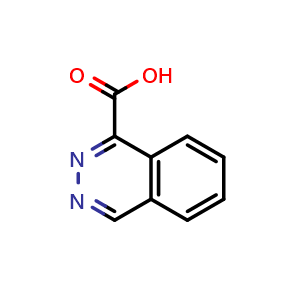 Chemical structure of phthalazine-1-carboxylic acid , CAS 801161-36-4, AChemBlock S74020