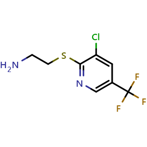 2-{[3-chloro-5-(trifluoromethyl)pyridin-2-yl]sulfanyl}ethan-1-amine