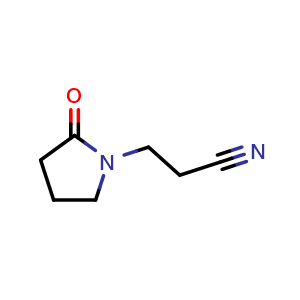 3-(2-oxopyrrolidin-1-yl)propanenitrile