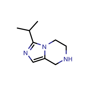 3-(propan-2-yl)-5H,6H,7H,8H-imidazo[1,5-a]pyrazine