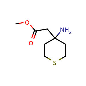 methyl 2-(4-aminothian-4-yl)acetate