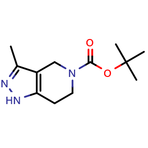 tert-butyl 3-methyl-1H,4H,5H,6H,7H-pyrazolo[4,3-c]pyridine-5-carboxylate