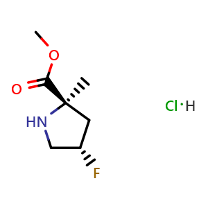 methyl (2R,4S)-4-fluoro-2-methylpyrrolidine-2-carboxylate hydrochloride