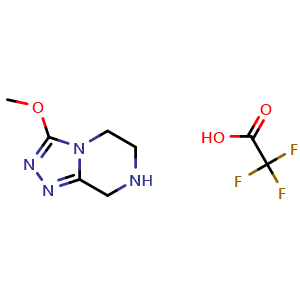 3-methoxy-5H,6H,7H,8H-[1,2,4]triazolo[4,3-a]pyrazine; trifluoroacetic acid