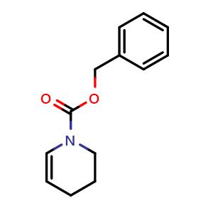 Chemical structure of benzyl 3,4-dihydro-2H-pyridine-1-carboxylate , CAS 68471-58-9, AChemBlock S74530