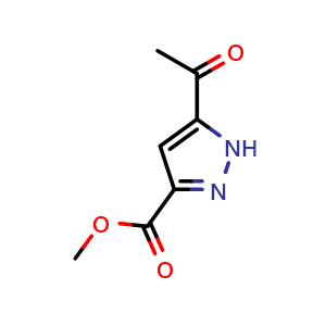 methyl 5-acetyl-1H-pyrazole-3-carboxylate