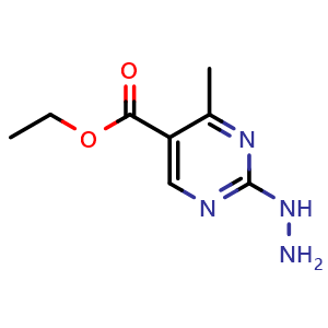 ethyl 2-hydrazinyl-4-methylpyrimidine-5-carboxylate