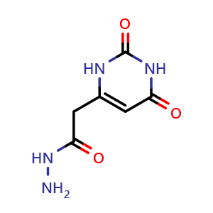 2-(2,6-dioxo-1,2,3,6-tetrahydropyrimidin-4-yl)acetohydrazide