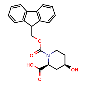(2S,4R)-1-(9H-fluoren-9-ylmethoxycarbonyl)-4-hydroxy-piperidine-2-carboxylic acid
