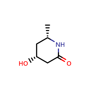 (4R,6S)-4-hydroxy-6-methyl-piperidin-2-one