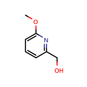 Chemical structure of (6-methoxy-2-pyridyl)methanol , CAS 63071-12-5, AChemBlock S74735