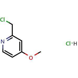 2-(chloromethyl)-4-methoxypyridine hydrochloride