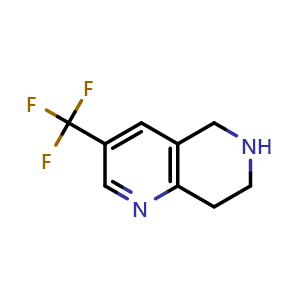 3-(trifluoromethyl)-5,6,7,8-tetrahydro-1,6-naphthyridine