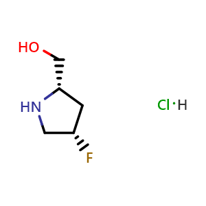 [(2S,4S)-4-fluoropyrrolidin-2-yl]methanol hydrochloride