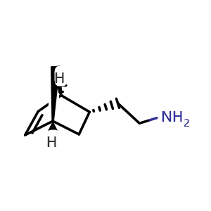 Chemical structure of 2-[(1S,2S,4S)-rel-2-bicyclo[2.2.1]hept-5-enyl]ethanamine , CAS 61863-41-0, AChemBlock S74798