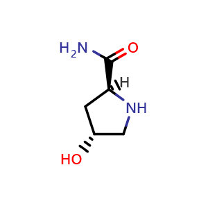 (2S,4R)-4-hydroxypyrrolidine-2-carboxamide
