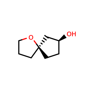 (5R,7S)-1-oxaspiro[4.4]nonan-7-ol