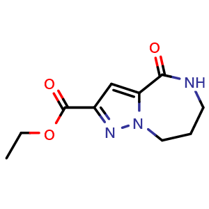 ethyl 4-oxo-4H,5H,6H,7H,8H-pyrazolo[1,5-a][1,4]diazepine-2-carboxylate