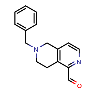 6-benzyl-5,6,7,8-tetrahydro-2,6-naphthyridine-1-carbaldehyde