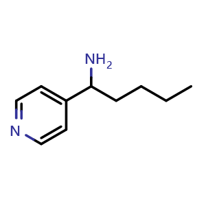 1-(pyridin-4-yl)pentan-1-amine