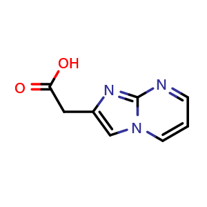 2-{imidazo[1,2-a]pyrimidin-2-yl}acetic acid