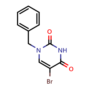 1-benzyl-5-bromo-1,2,3,4-tetrahydropyrimidine-2,4-dione