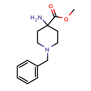 methyl 4-amino-1-benzylpiperidine-4-carboxylate