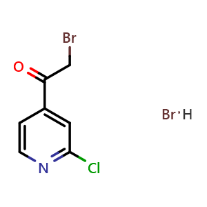 2-bromo-1-(2-chloro-4-pyridyl)ethanone hydrobromide