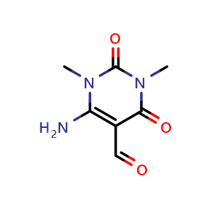 6-amino-1,3-dimethyl-2,4-dioxo-1,2,3,4-tetrahydropyrimidine-5-carbaldehyde