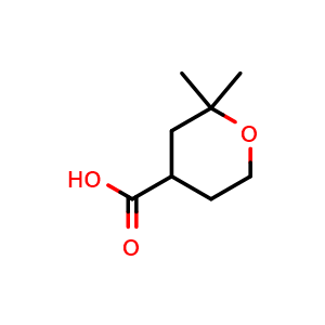2,2-dimethyloxane-4-carboxylic acid