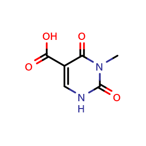 3-methyl-2,4-dioxo-1,2,3,4-tetrahydropyrimidine-5-carboxylic acid