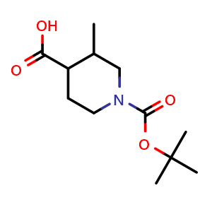 1-[(tert-butoxy)carbonyl]-3-methylpiperidine-4-carboxylic acid