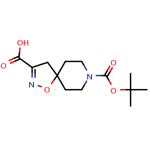 8-tert-butoxycarbonyl-1-oxa-2,8-diazaspiro[4.5]dec-2-ene-3-carboxylic acid