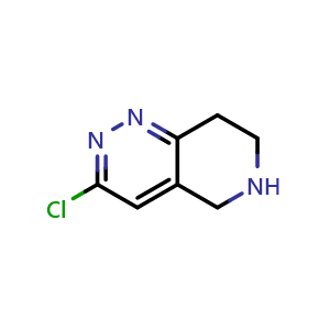 3-chloro-5H,6H,7H,8H-pyrido[4,3-c]pyridazine