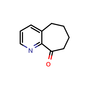 Chemical structure of 5,6,7,8-tetrahydrocyclohepta[b]pyridin-9-one , CAS 41043-13-4, AChemBlock S75658